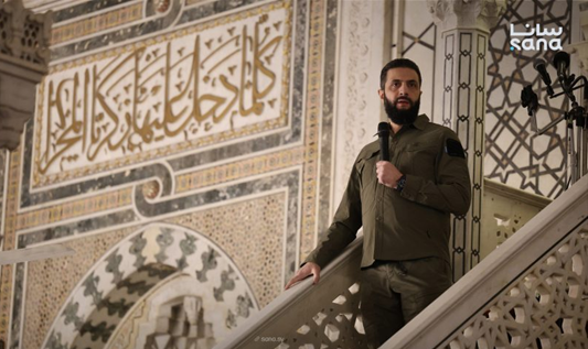 Presiden al-Sharaa Pimpin Subuh di Masjid Umayyah Sebelum Saksikan Parade Kemenangan di Damaskus